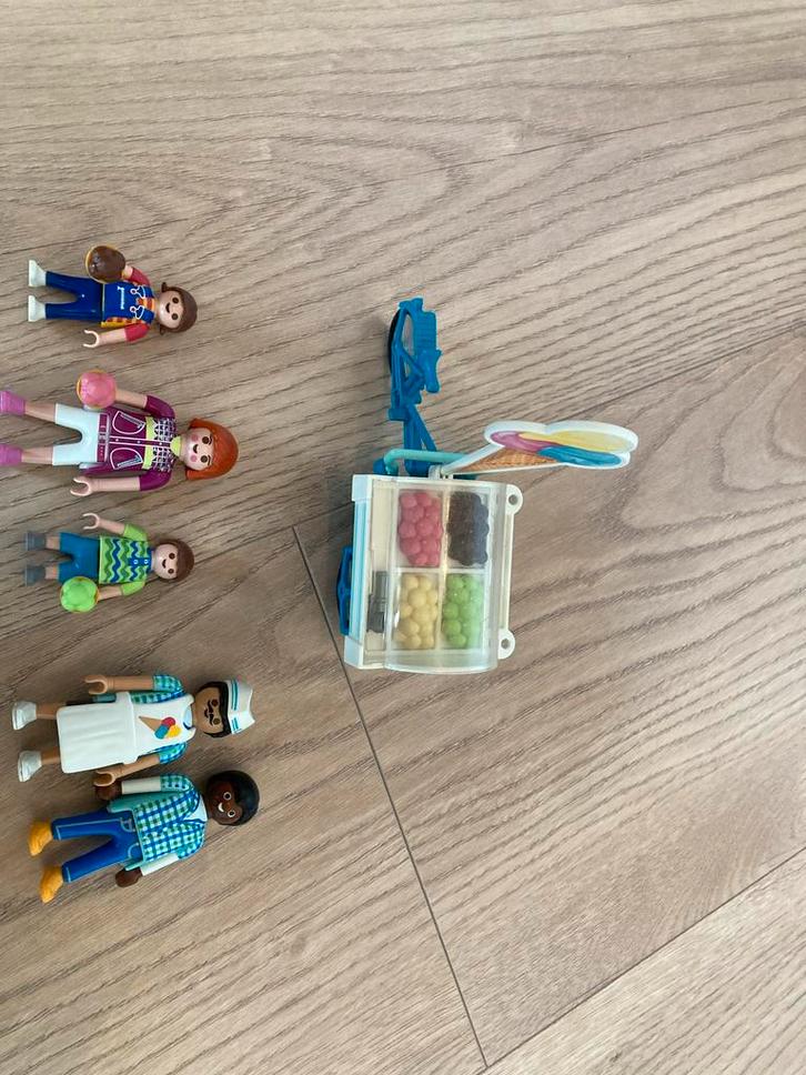 Playmobil ijscoman met kar, Kinderen en Baby's, Speelgoed | Playmobil, Zo goed als nieuw, Los playmobil, Ophalen of Verzenden