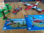 Lego City 4209 - Brandweervliegtuig en terreinwagen, Kinderen en Baby's, Speelgoed | Duplo en Lego, Ophalen of Verzenden, Gebruikt
