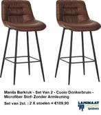 Bar Kruk Cuoio - Microfiber €54,95p/st. incl.btw 