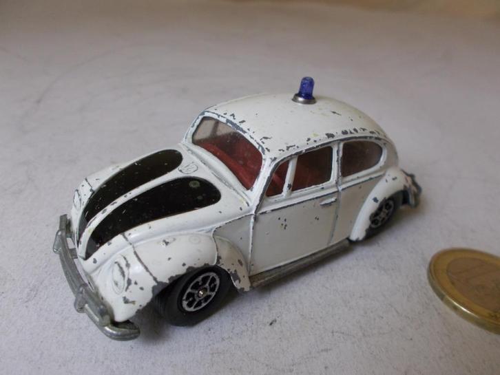 1970 Corgi Toys 373 VOLKSWAGEN SALOON POLICE Opknapper! (A), Hobby en Vrije tijd, Modelauto's | 1:43, Gebruikt, Auto, Corgi, Ophalen of Verzenden