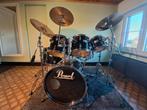 PEARL  drumstel met PAISTE cymbals, Ophalen, Gebruikt, Pearl