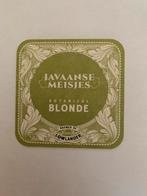 Bierviltje Javaanse Meisjes. Brouwerij Lowlander, Ophalen of Verzenden, Nieuw, Viltje(s), Overige merken