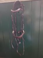 Bitloos hoofdstel bruin Nalanta full, Dieren en Toebehoren, Paarden en Pony's | Hoofdstellen en Tuigage, Ophalen, Zo goed als nieuw