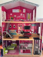 Barbiehuis, Kinderen en Baby's, Speelgoed | Poppenhuizen, Ophalen, Zo goed als nieuw