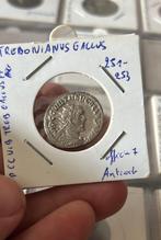 Romeinse munt - treboninianus gallus, Ophalen of Verzenden, Italië, Losse munt, Zilver