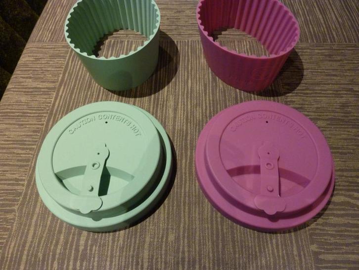 Siliconen deksel en beschermband, Huis en Inrichting, Keuken | Keukenbenodigdheden, Nieuw, Ophalen of Verzenden