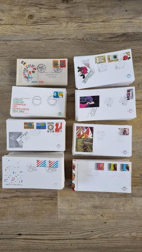 Eerste dag uitgave (FDC) 1959-2001 - 982 stuks, Postzegels en Munten, Postzegels | Eerstedagenveloppen, Onbeschreven, Nederland