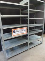 Stalen stelling / opbergrek 60cm diep / legbordstelling rek