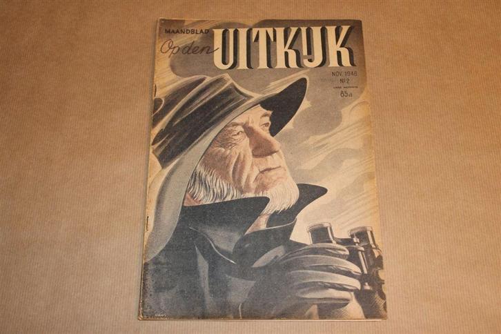 Magazine Op den Uitkijk - No. 2 - 1946 - Zeldzaam, Verzamelen, Tijdschriften, Kranten en Knipsels, Knipsel(s), 1940 tot 1960, Ophalen of Verzenden