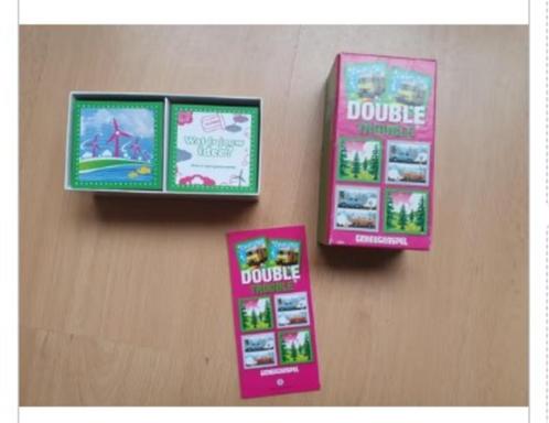 Double Trouble - geheugenspel, Hobby en Vrije tijd, Gezelschapsspellen | Kaartspellen, Zo goed als nieuw, Ophalen of Verzenden