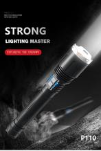 XHP110 De Krachtige Led Zaklamp Usb Oplaadbaar, Ophalen of Verzenden, Nieuw, Batterij