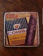 Cohiba Cuba onderzetter ***nieuw***, Ophalen of Verzenden, Nieuw, Glas of Kopje