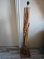 Staande houten vloerlamp, 150 tot 200 cm, Ophalen of Verzenden, Zo goed als nieuw