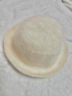 Witte hoedje, Ophalen of Verzenden, Zo goed als nieuw, One size fits all