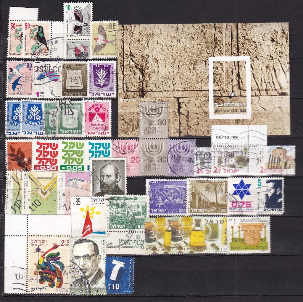0281) ca 41x Israel, Postzegels en Munten, Ophalen of Verzenden, Oost-Azië