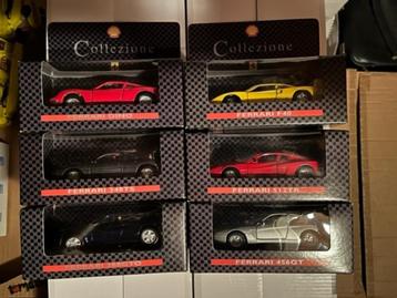 SHELL Collezione Ferrari collectie 1:43, nieuw, in OVP beschikbaar voor biedingen