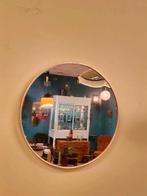 Vintage Wandspiegel Spiegel Mirror Messing Goud, Huis en Inrichting, Woonaccessoires | Spiegels, Minder dan 50 cm, Ophalen of Verzenden