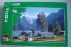 Puzzel met Camper 1000 stukjes zie foto's, Hobby en Vrije tijd, Denksport en Puzzels, Ophalen of Verzenden, 500 t/m 1500 stukjes