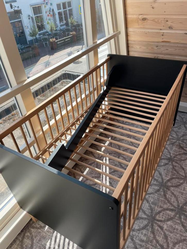 Bopita meegroei ledikant 70x140, Kinderen en Baby's, Kinderkamer | Bedden, Zo goed als nieuw, Minder dan 140 cm, Minder dan 70 cm