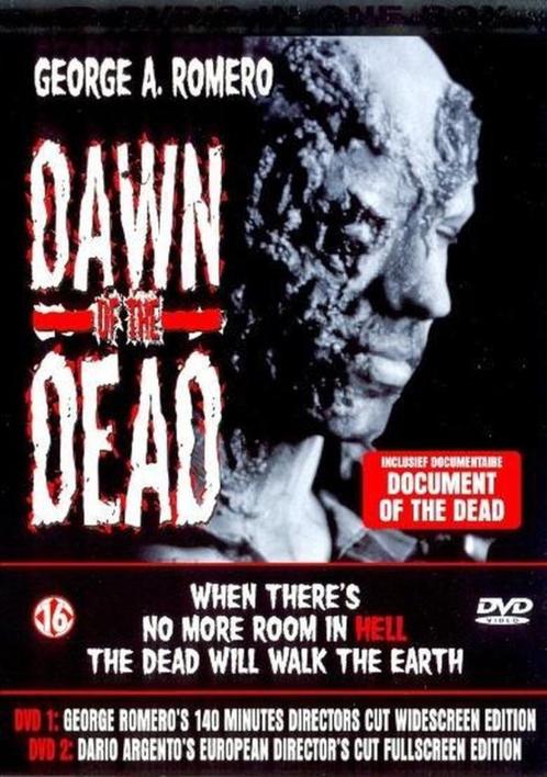 Dawn of the dead 1978 + Day of the dead 1985, Cd's en Dvd's, Dvd's | Horror, Gebruikt, Vampiers of Zombies, Vanaf 16 jaar, Verzenden