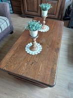 Robuuste salontafel in koloniale stijl, Ophalen, 100 tot 150 cm, 50 tot 100 cm, Zo goed als nieuw
