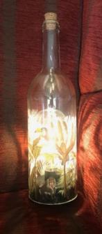 Nieuw: tafellamp fleslamp tuinlamp dieren planten 34,5 cm, Huis en Inrichting, Lampen | Tafellampen, Botanisch, Nieuw, Ophalen of Verzenden