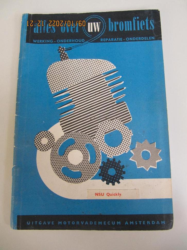 NSU Quickly  onderhouds/reparatie handleiding, Fietsen en Brommers, Handleidingen en Instructieboekjes, Zo goed als nieuw, Ophalen of Verzenden