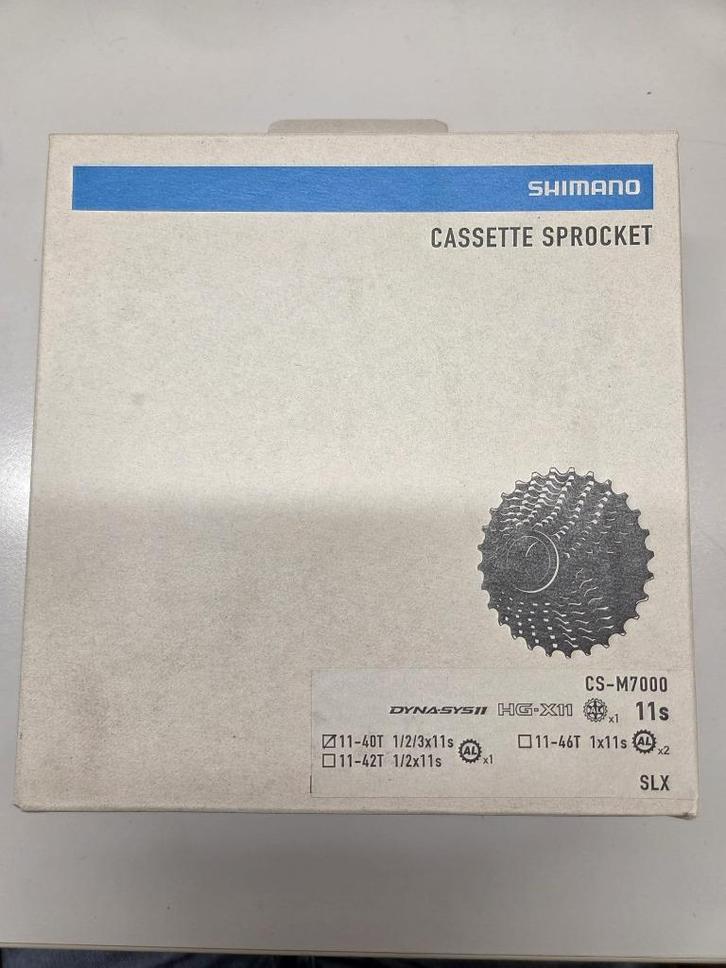 Shimano CS-M7000 SLX 11s 11-40t Cassete, Fietsen en Brommers, Fietsonderdelen, Nieuw, Racefiets, Overige typen, Ophalen of Verzenden