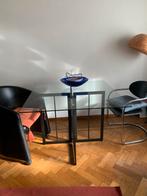 Mooie vintage design eettafel, Ophalen, 50 tot 100 cm, Vierkant, 50 tot 100 cm