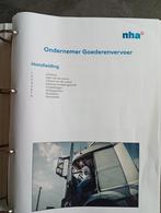 Ondernemer Goederenvervoer Cursusmateriaal, Boeken, Ophalen of Verzenden, Gelezen, MBO, NHA