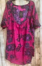 Roze/Paars tuniek Nieuw van Aller Simplement (Maat 50/52), Kleding | Dames, Verzenden, Blouse of Tuniek, Nieuw, Roze