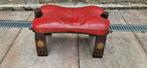 Vintage kameel zadel bankje krukje, Minder dan 50 cm, Gebruikt, 50 tot 75 cm, Hout
