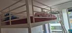 Hoogslaper met bureau, Huis en Inrichting, 90 cm, Eenpersoons, Wit, Ophalen of Verzenden