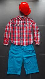 Bouwvakker pakken, Carnaval, Optocht, Loopgroep, Themafeest, Ophalen of Verzenden, Gebruikt, Jongen