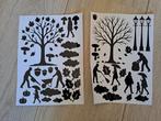 Raamstickers herfst, Ophalen of Verzenden, Zo goed als nieuw