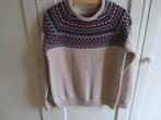 Noorse stijl trui, unisex, L, zandkleur, denimblauw, d.rood, Kleding | Dames, Truien en Vesten, Ophalen of Verzenden, Zo goed als nieuw