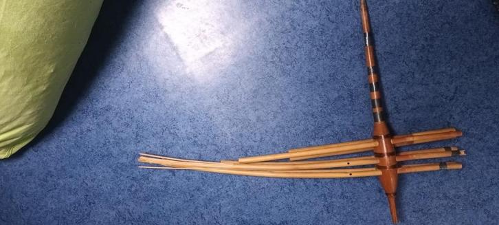 Hmong fluitinstrument, Muziek en Instrumenten, Blaasinstrumenten | Overige, Gebruikt, Overige soorten, Ophalen