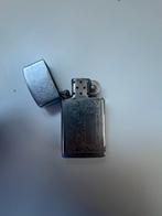 Zippo Venetian Chrome Slim 1991, Ophalen of Verzenden, Gebruikt, Aansteker