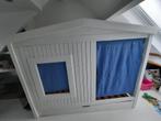 Kinderbed huisje met uitschuifbaar logeerbed, Ophalen, Zo goed als nieuw, 180 cm of meer, 85 tot 100 cm