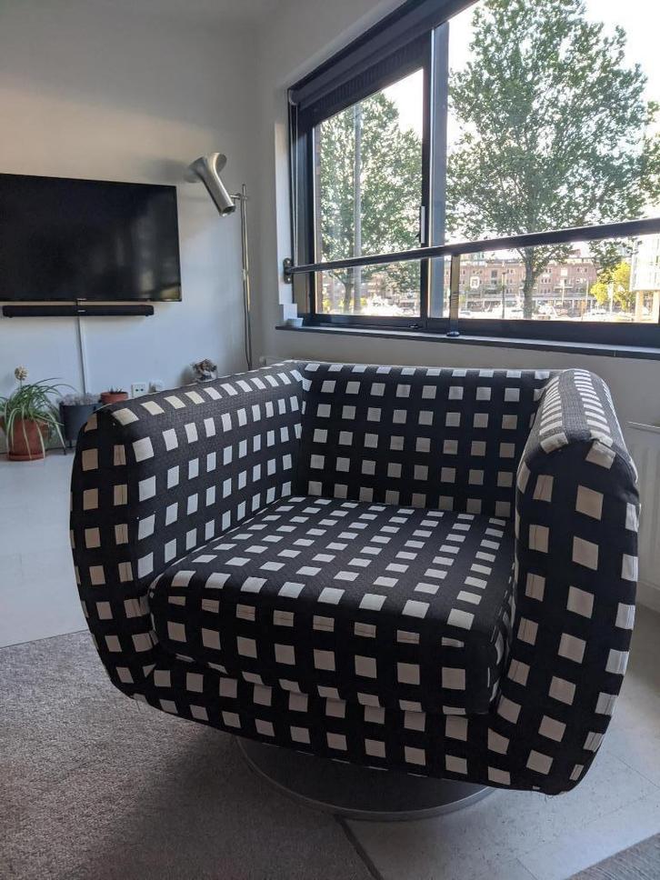 Twee Gelderland - Jan des Bouvrie fauteuils, Huis en Inrichting, Fauteuils, Gebruikt, Stof, 75 tot 100 cm, 75 tot 100 cm, Ophalen