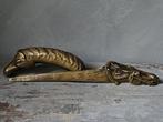 Antieke brievenopener / handvat paard brons / koper, Antiek en Kunst, Ophalen of Verzenden, Brons