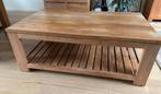 Houten Salontafel met Opbergruimte - 120x70x45 cm, Ophalen, 100 tot 150 cm, 50 tot 100 cm, Zo goed als nieuw