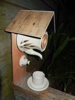 Vogelhuisje theepot , lekker smullen voor de vogels, Ophalen of Verzenden, Nieuw