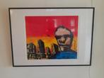 Herman Brood 4 x ingelijst., Antiek en Kunst, Kunst | Litho's en Zeefdrukken, Ophalen