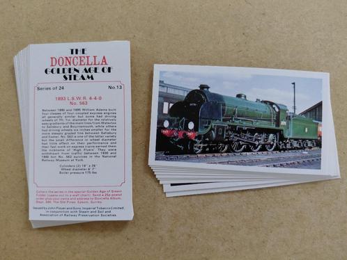 Golden Age of Steam complete set 24 cigar cards treinen 1976, Verzamelen, Spoorwegen en Tramwegen, Trein, Overige typen, Ophalen