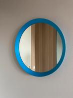 Spiegel rond blauw turquoise Ikea Langesund 50 cm, Minder dan 100 cm, Rond, Zo goed als nieuw, Ophalen