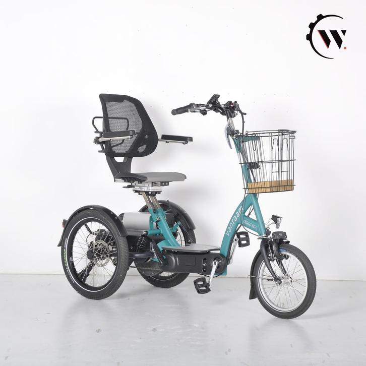 Van Raam Easy Go Scootmobiel-Driewielfiets in één Opaalgroen, Fietsen en Brommers, Fietsen | Driewielfietsen, Zo goed als nieuw