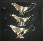 juskom, sauskom, rvs kommen, saucière, 3 × in goede staat, Overige materialen, Gebruikt, Ophalen of Verzenden, Kom(men)