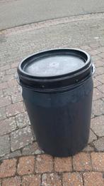 Voerton zwart met draaideksel 40l, Dieren en Toebehoren, Dierenvoeding, Ophalen of Verzenden, Overige soorten