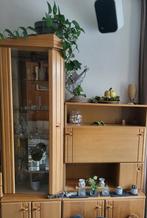 Blank eiken wandkast, Huis en Inrichting, Kasten | Vitrinekasten, Ophalen, Zo goed als nieuw, 25 tot 50 cm